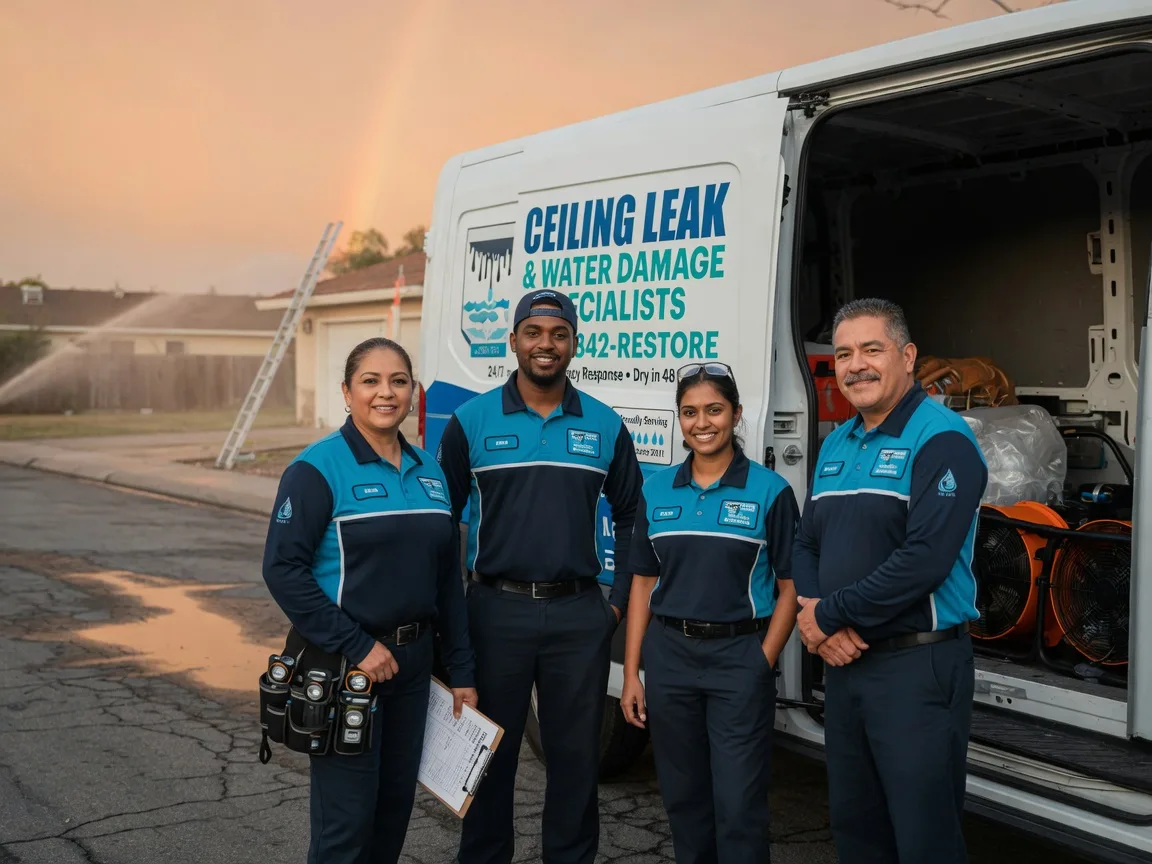 Ceiling Leak Cleanup company in Eros, LA